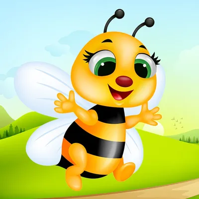 Пчелка для детей картинки