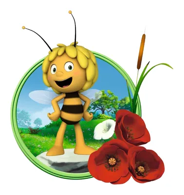 Пчелка Майя и цветы - Пчелка Майя - 