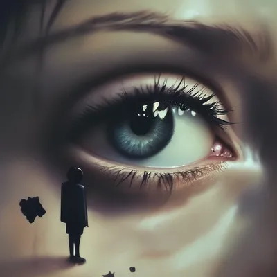 Печальные глаза-это всегда загадка... / Sad eyes are always a mystery