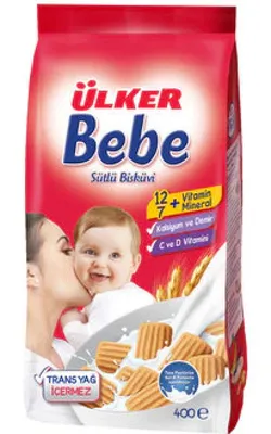 Продуктовый Интернет-магазин  — Печенье для детей молочное Ulker®  Bebe для младенцев 400 г