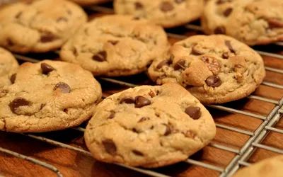 Овсяное печенье с кусочками шоколада - пошаговый рецепт с фото на Готовим  дома