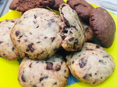 Рецепт печенья с шоколадом с фото пошагово на Вкусном Блоге