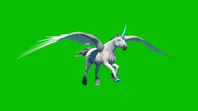Unicorn Pegasus - 3D Model Animated - PixelBoom