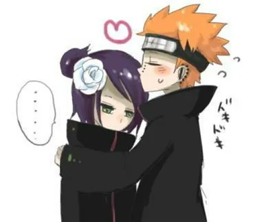 Обои на рабочий стол Конан / Konan и Пейн / Pain из аниме Наруто: Ураганные  хроники / Naruto: Shippuuden, обои для рабочего стола, скачать обои, обои  бесплатно