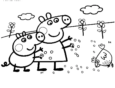 Свинка Пеппа и Джордж - Аниматоры на детские праздники в Москве и Области