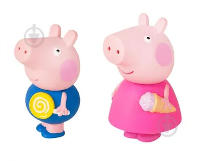 Набор фигурок Peppa - БОЛЬШАЯ СЕМЬЯ ПЕППЫ, ПРАЗДНИК (Мама, Папа, Пеппа и  Джордж) ᐈ Купить по цене 0грн в Киеве, Украине - 