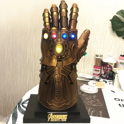 Перчатка Бесконечности Таноса Мстители с подсветкой Infinity Gauntlet  Thanos Avengers 34 см TN 35 (ID#1296049355), цена: 1700 ₴, купить на 