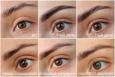 Перманентный макияж бровей (тренд 2022) - купить в Киеве | 
