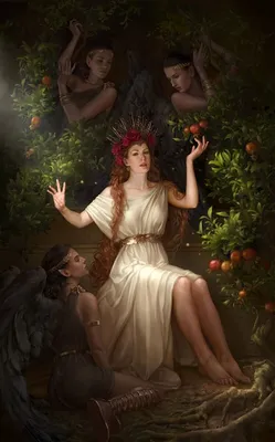 Персефона | Persephone art, Greek mythology art, Goddess art