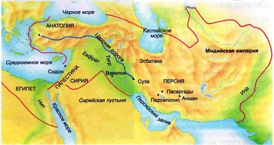 Облако знаний. Персидская империя. История. 5 класс