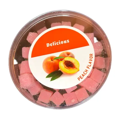 ᐉ Мармелад натуральный из персика Delicious Peach Flavour в упаковке 250 г  (PH-FD-1)