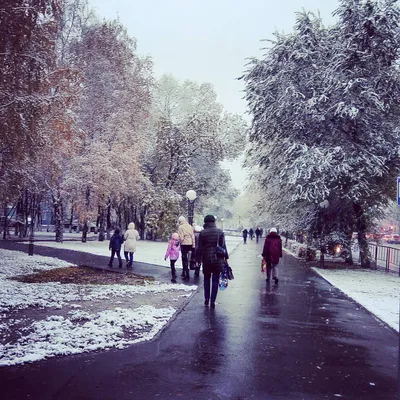 Красноярск | Красноярску обещают первый снег - БезФормата