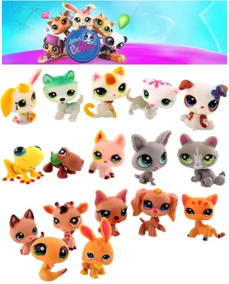 Littlest Pet Shop Blooming Bouquet, 16 Pets (LPS Petal