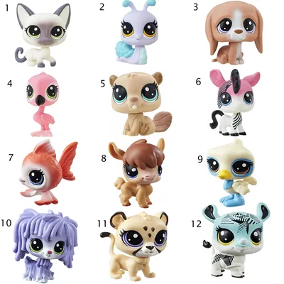 Купить мини-пет Hasbro Littlest Pet Shop с предсказанием, цены на Мегамаркет