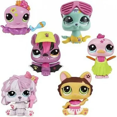 Littlest Pet Shop Мягкая игрушка Зверушка Минка цвет фуксия 20 см - купить  с доставкой по выгодным ценам в интернет-магазине OZON (201131647)