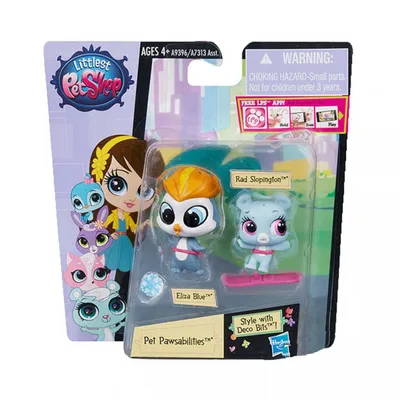 Лисичка Renston Trickster Подвижный Одиночный Пет Шоп / Игрушки Littlest  Pet Shop