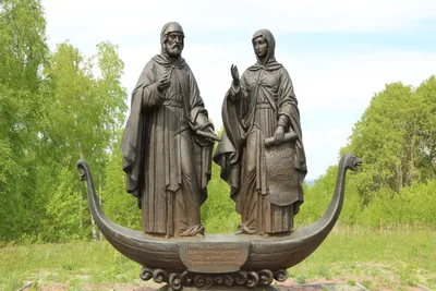 св. Пётр и Феврония - Одигитрия