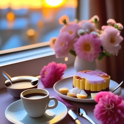 Доброе утро, пятница, кофе, хорошее …» — создано в Шедевруме