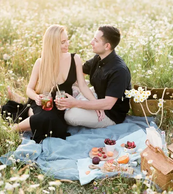 A Picnic in the Park with Friends