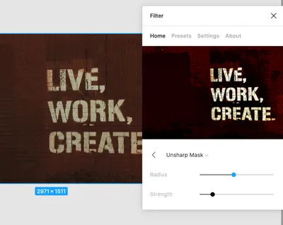 Filter - обработка фото в Figma [Плагин] - 