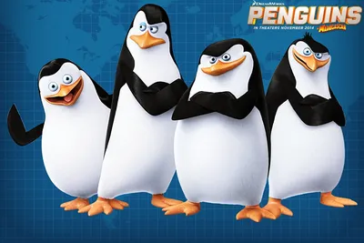 Новогодние пингвины из Мадагаскара - Пингвины из Мадагаскара - 