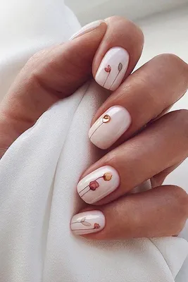 45 Short Nail Designs For A Trendy Manicure | Short nails, Short nail  designs, Cute nails