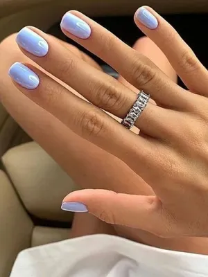 Идеи для маникюра квадрат in 2020 | Minimalist nails, Short acrylic nails,  Minimal nails | Subtle nails, Simple nails, Nails