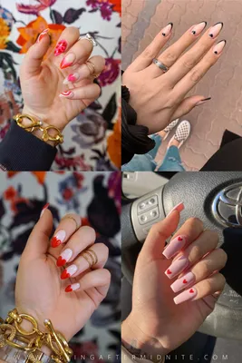 how to do *aesthetic* PINTEREST NAILS at home ౨ৎ blush coquette aesthetic  ౨ৎ - YouTube