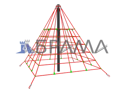 Пирамида Юг-Пласт большая 50 см пластик купить по цене 629 ₽ в  интернет-магазине Детский мир