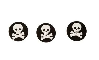 Набор Черная метка Пиратская вечеринка, 6 шт. - купить по доступным ценам в  интернет-магазине OZON (760218005)