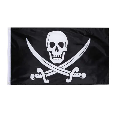 Пиратский флаг Капитан Шарк купить и заказать 