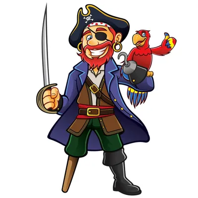 Пираты — раскраски для детей скачать онлайн бесплатно