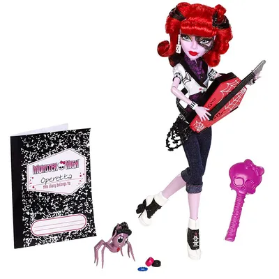 Monster High Minis, серия Pet Fashion: фигурка куклы плюс её питомец!