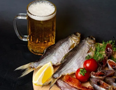 Пиво с рыбой вкусно» — создано в Шедевруме