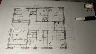 Проект дома из СИП на 127,9 м2, размером 8,1 x 9,0 м, одноэтажный с  мансардой, тамбур, техническое помещение, крыльцо, цена от ЭкоЕвроДом