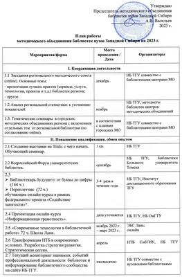 План работы на испытательный срок