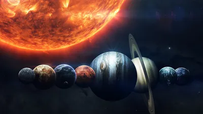 Обои Солнце, планеты, sun, planet, HD, Космос #16032