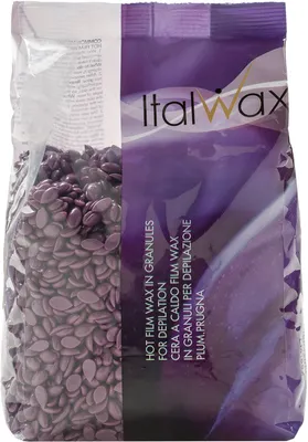 ITALWAX Пленочный воск для депиляции гранулы 1 кг белый шоколад