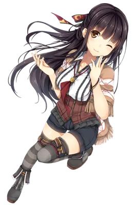 Anime girl PNG transparent image download, size: 730x1094px