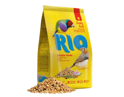 Корм РИО для экзотических птиц основной 0,5 кг в Unipet24.