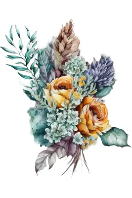 Flowers. Цветы. PNG. в 2023 г | Цветочное искусство, Художественная  роспись, Абстрактное