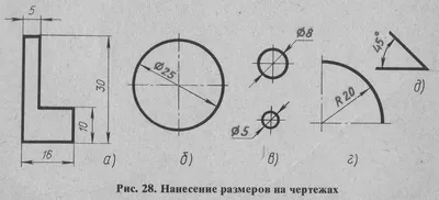 Варианты заданий по проекционному черчению