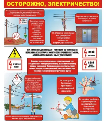 Электробезопасность глазами детей — Картинная галерея Г.Х.Ващенко