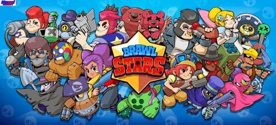 Логотип игры brawl stars» — создано в Шедевруме