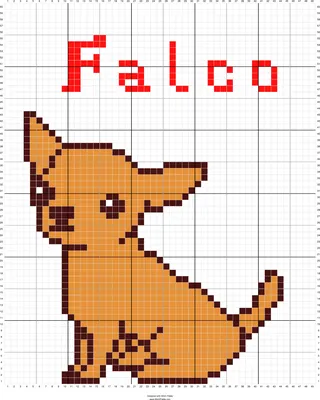 PIXEL ART Husky Dog Puppy - YouTube