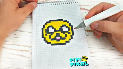 Как Нарисовать БиМО По Клеточкам | BMO | Время Приключений | Adventure Time  | #pixelart - YouTube