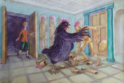 Черная курица…» в картинках и на экранах | картинки и разговоры | Дзен