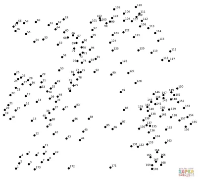 Раскраски по точкам для взрослых распечатать бесплатно