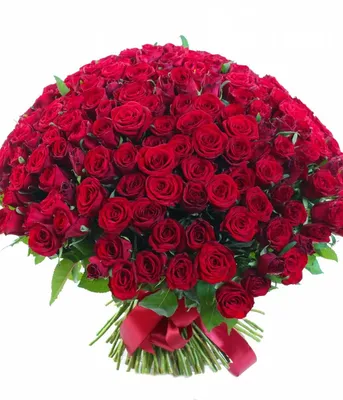 Романтичная подарочная коробка с красными цветами "С днем Рождения,  любимая" - купить в Москве | 