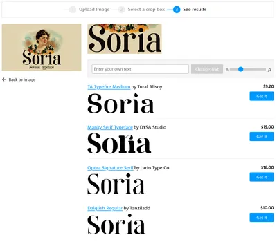 Поиск шрифта по картинке - лучшие бесплатные онлайн сервисы